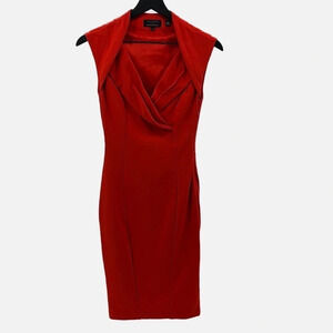 Ted Baker London Dixy Crossover Dress in Red - Ted Size 0